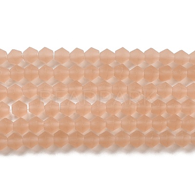 Imitate Austrian Crystal Frosted Glass Beads Strands LS-EGLA-A039-T2mm-MD12-1