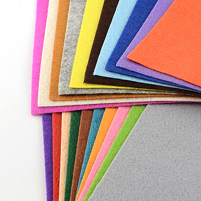 Non Woven Fabric Embroidery Needle Felt for DIY Crafts DIY-S024-01-1