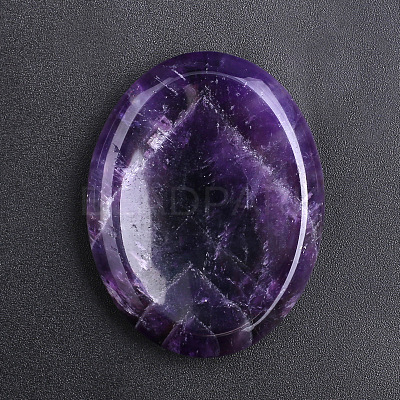 Natural Amethyst Massage Stone MATO-PW0001-001I-1