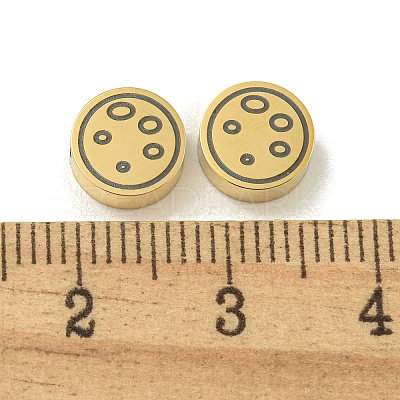 Halloween 304 Stainless Steel Beads STAS-U017-01G-J-1