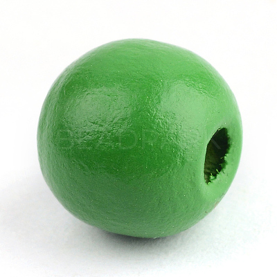 Natural Wood Beads WOOD-S662-11x12mm-A02-1