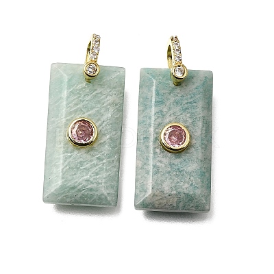 Natural Amazonite Pendants GG-CBA7610-05G-04-1