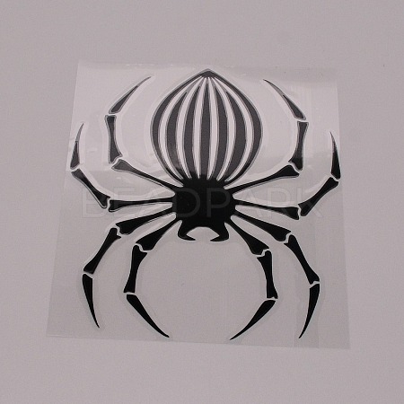 Spider Waterproof PET Sticker DIY-WH0273-43B-1