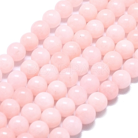 Natural Malaysia Jade Beads Strands G-L645-A01-6mm-14-1