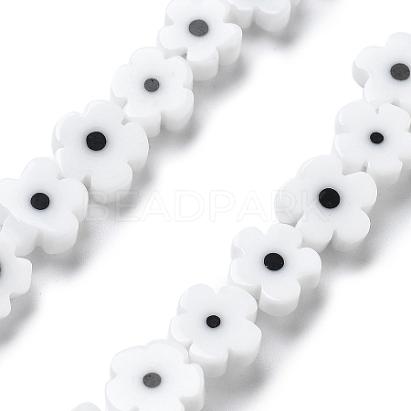 Handmade Millefiori Lampwork Beads Strands LAMP-F035-09G-1