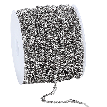 Stainless Steel Satellite Chains CHS-WH0001-12-1