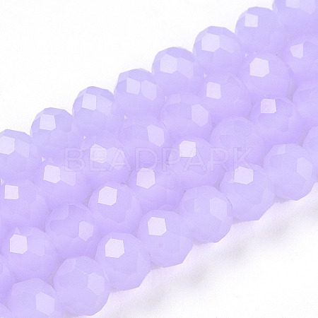 Glass Beads Strands EGLA-A044-J6mm-D11-1