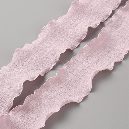 9M Ruffled Polyester Ribbon OCOR-WH0086-14A-1