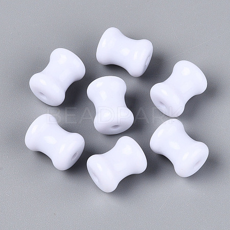 Opaque Acrylic Beads MACR-N018-14-1