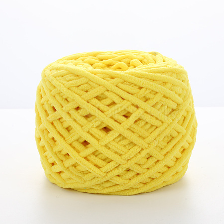 Thick Super Bulky Polyester Yarn SENE-PW0020-04-04-1