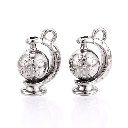 304 Stainless Steel Pendants STAS-N114-45P-1