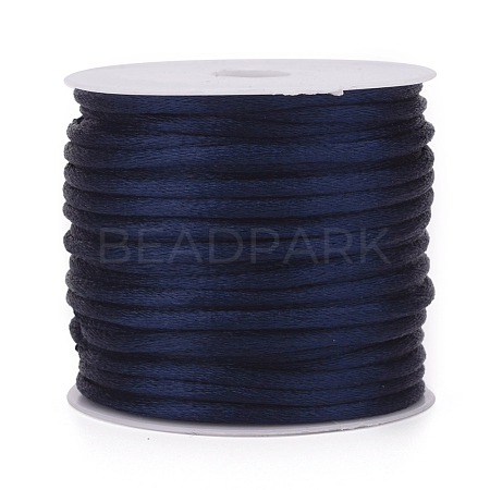 Nylon Satin Rattail Cords NWIR-L006-1.5mm-28-1