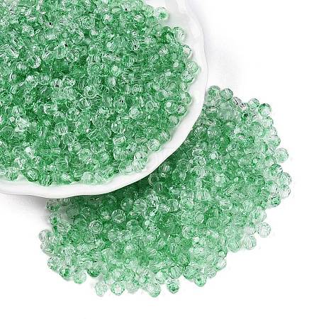 Baking Paint Electroplate Transparent Glass Seed Beads SEED-N006-07D-1