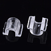 Transparent AS Plastic Base Buckle Hair Findings FIND-T064-004A-01-3