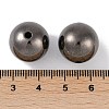 CCB Plastic Round Beads ALUM-U001-08A-09-3