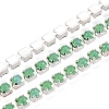 Iron Rhinestone Cup Chains CH-T006-01A-10-1