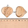 Natural Picture Jasper Pendants GG-K002-04R-3