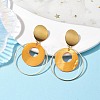 Natural Shell Dangle Earrings EJEW-JE05820-02-2