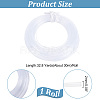 Hollow PVC Boning for Bridal Dress Bustle FIND-WH0018-40B-2