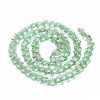 Transparent Glass Beads GLAA-Q066-10mm-B12-2