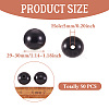Natural Wood Beads WOOD-TA0001-38-LF-4