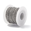 Tarnish Resistant 304 Stainless Steel Cable Chains CHS-L017-23B-4