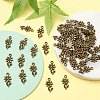 Tibetan Style Alloy Pendants TIBEP-YW0001-03AB-5