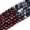 Natural Mixed Gemstone Beads Strands G-D080-A01-02-32-4