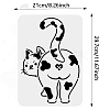 PET Hollow Out Drawing Painting Stencils DIY-WH0422-0028-2