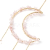 Crystal Chandelier Glass Teardrop Pendant Decorations HJEW-D029-02G-B-3