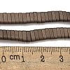 Electroplated Non-magnetic Synthetic Hematite Beads Strands G-C106-B01-09A-4