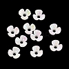 UV Plating Opaque Acrylic Bead Cap OACR-K001-39K-1