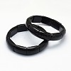Natural Obsidian Beads Stretch Bracelets BJEW-I265-E01-1
