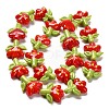 Handmade Lampwork Beads Strands LAMP-A005-03F-3