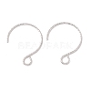 Tarnish Resistant 316 Surgical Stainless Steel Earring Hooks STAS-D183-03P-02-1