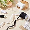 20 Yards 2 Colors Polyester Picot Elastic Lace Ribbon OCOR-FG0002-38-5
