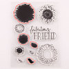 Clear Silicone Stamps and Carbon Steel Cutting Dies Set DIY-F105-09-6