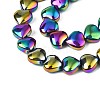 Electroplate Glass Beads Strands EGLA-S188-14-C02-3