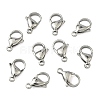 Tarnish Resistant 304 Stainless Steel Lobster Claw Clasps STAS-AB17-5