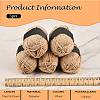 5Pcs Polyester Yarn for Knitting & Crochet YCOR-SZ0001-03J-2
