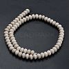 Natural Petrified Wood Beads Strands G-Z111-A37-5