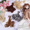 5Pcs 5 Styles  High Temperature Fiber Long Pear Perm Hairstyle Doll Wig Hair DIY-GL0005-63B-4