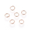 304 Stainless Steel Open Jump Rings STAS-O098-01RG-04-1