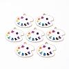 Alloy Enamel Pendants X-PALLOY-T078-07-1