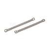 Non-Tarnish 304 Stainless Steel Connector Charms STAS-Q323-04F-P-2