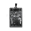 201 Stainless Steel Pendants STAS-S105-LA461-10-1
