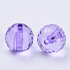 Transparent Acrylic Beads TACR-Q254-10mm-V50-3