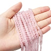 Natural Rose Quartz Beads Strands G-A272-A01-10-2