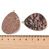 Natural Rhodonite Pendants G-K347-02G-04-3