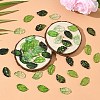 60Pcs 3 Styles Transparent Glass Pendants GLAA-YW0002-62-5
